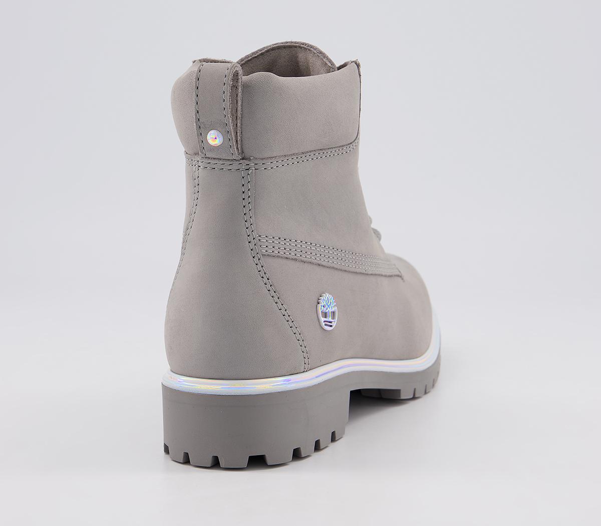 Timberland Slim Premium 6 Inch Boots Timberland Slim Premium 6 Inch Boots Grey Irridescent