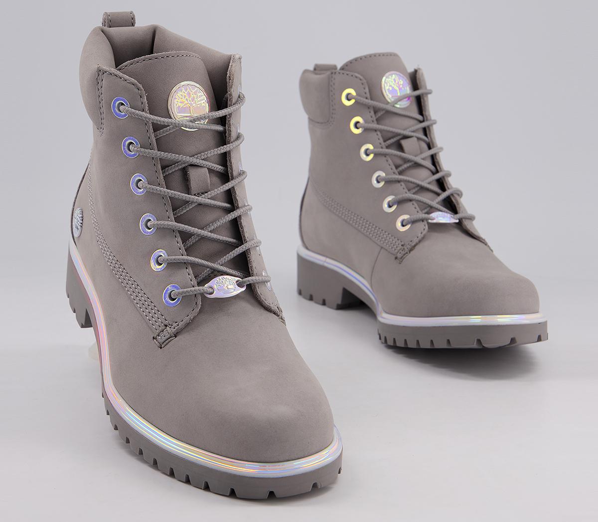 Timberland Slim Premium 6 Inch Boots Timberland Slim Premium 6 Inch Boots Grey Irridescent