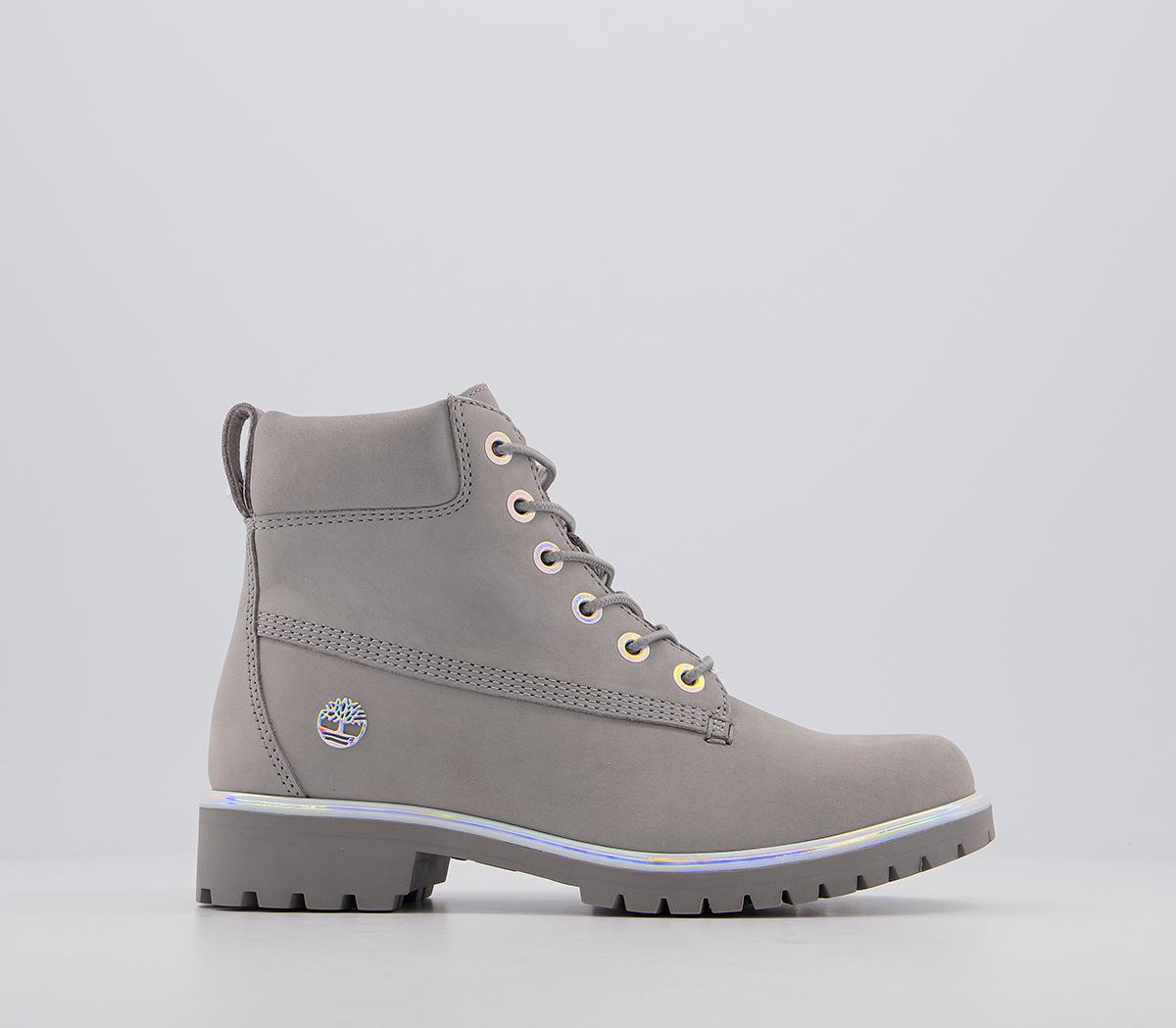 Timberland Slim Premium 6 Inch Boots Timberland Slim Premium 6 Inch Boots Grey Irridescent