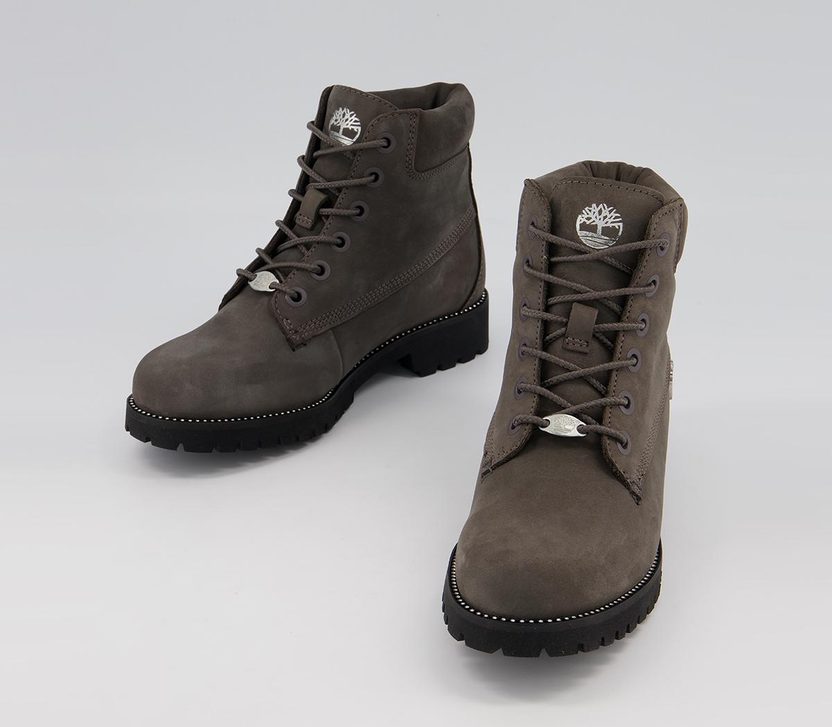 Timberland Slim Premium 6 Inch Boots Timberland Slim Premium 6 Inch Boots Dark Grey Diamond