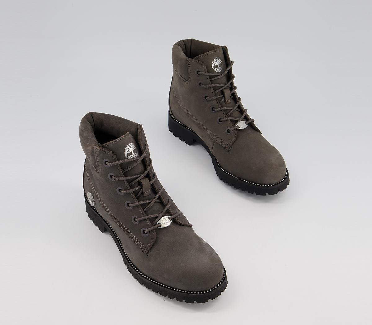 Timberland Slim Premium 6 Inch Boots Timberland Slim Premium 6 Inch Boots Dark Grey Diamond