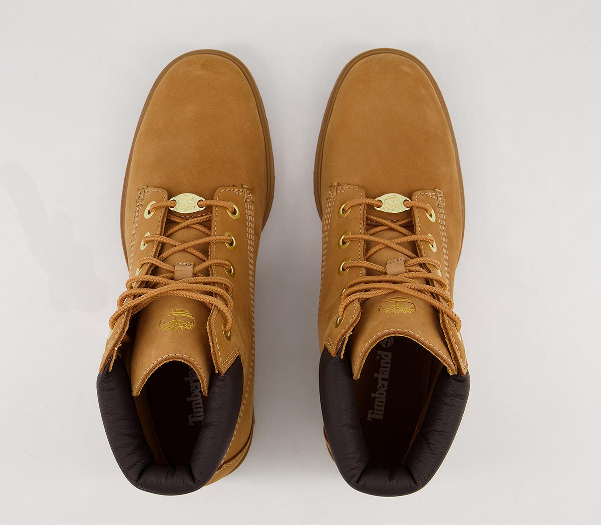 Timberland Slim Premium 6 Inch Boots Timberland Slim Premium 6 Inch Boots Wheat Nubuck