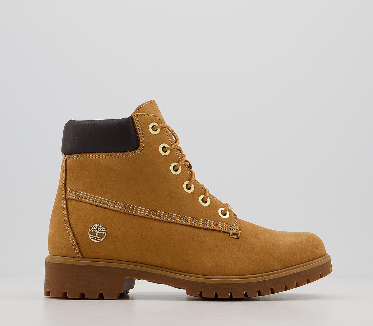 Timberland Slim Premium 6 Inch Boots Timberland Slim Premium 6 Inch Boots Wheat Nubuck