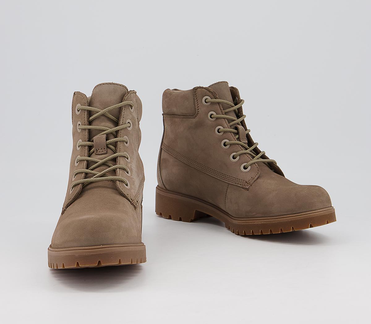 TimberlandSlim Premium 6 Inch BootsTaupe Nubuck