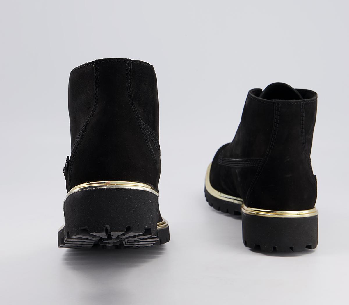 Timberland Slim Nellie Chukka Boots Timberland Slim Nellie Chukka Boots Black Nubuck Metallic Rand