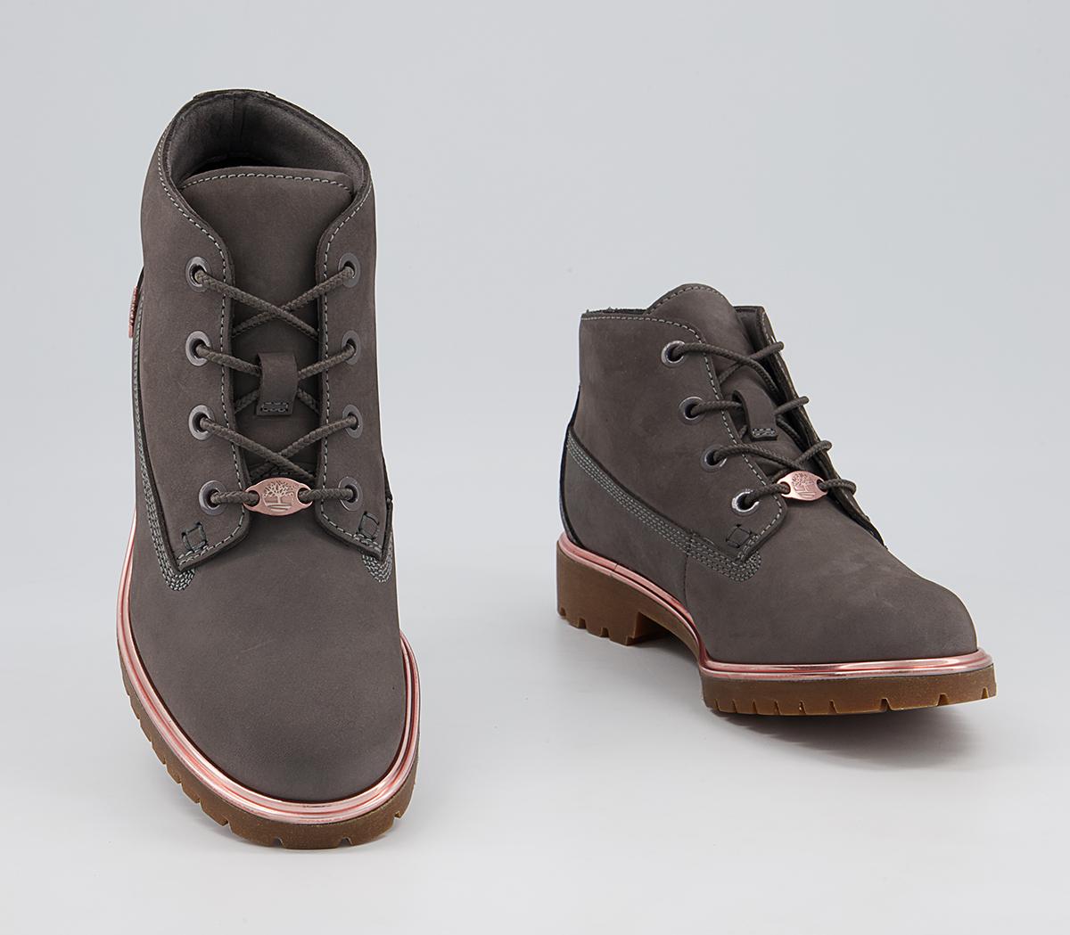 timberland slim nellie chukka grey nubuck