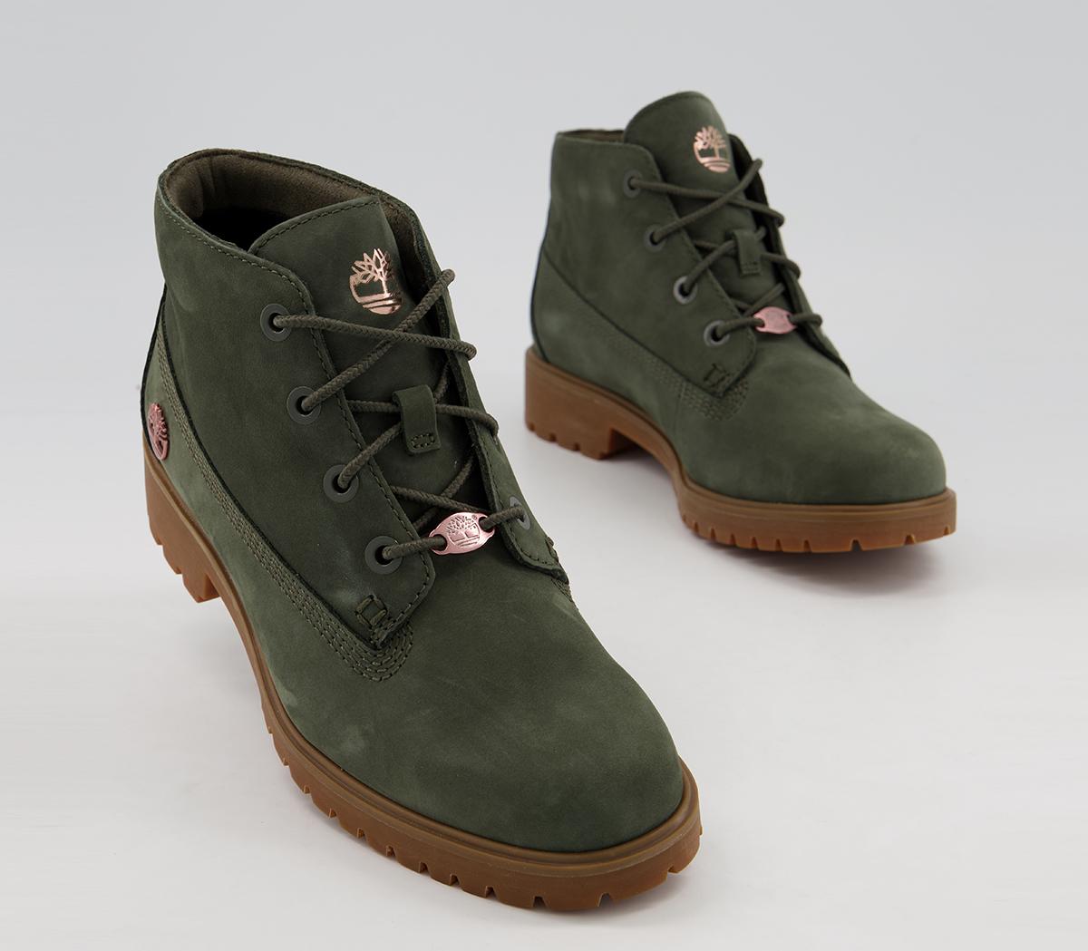 TimberlandSlim Nellie Chukka BootsForest Night Rose Gold