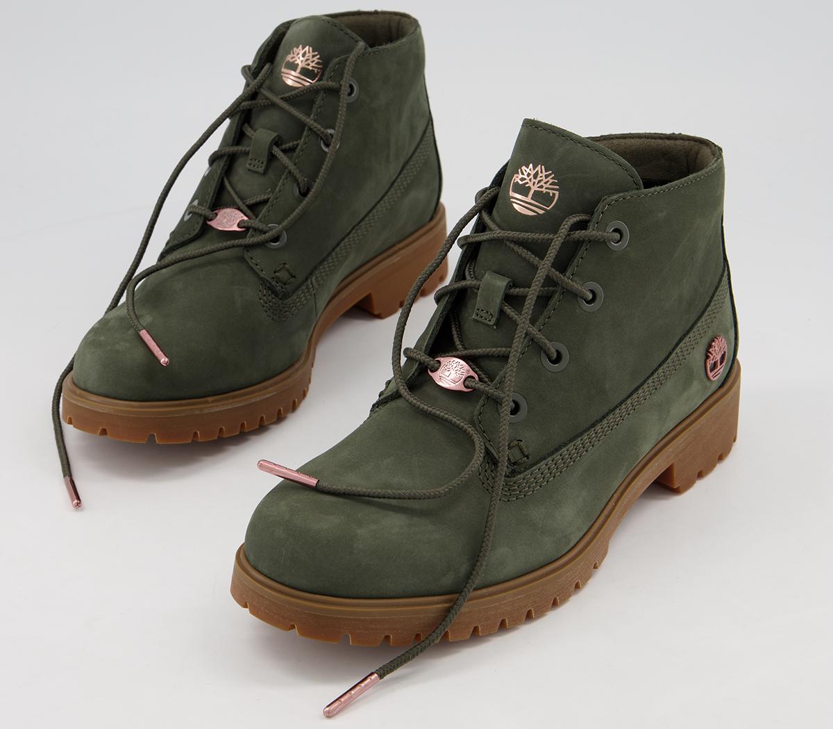 TimberlandSlim Nellie Chukka BootsForest Night Rose Gold
