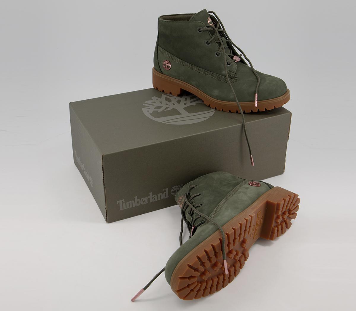 TimberlandSlim Nellie Chukka BootsForest Night Rose Gold