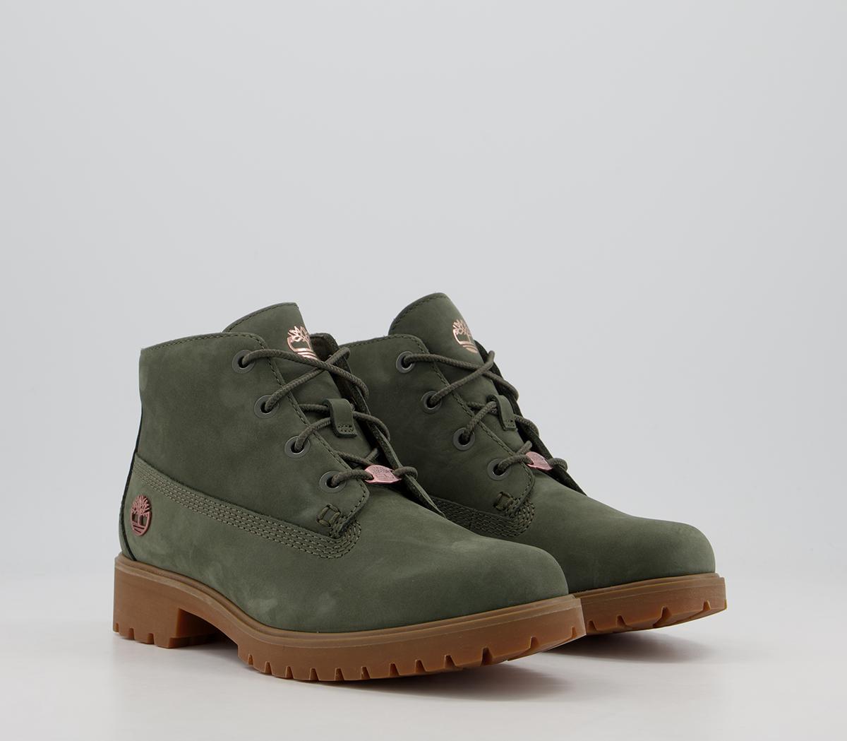 TimberlandSlim Nellie Chukka BootsForest Night Rose Gold