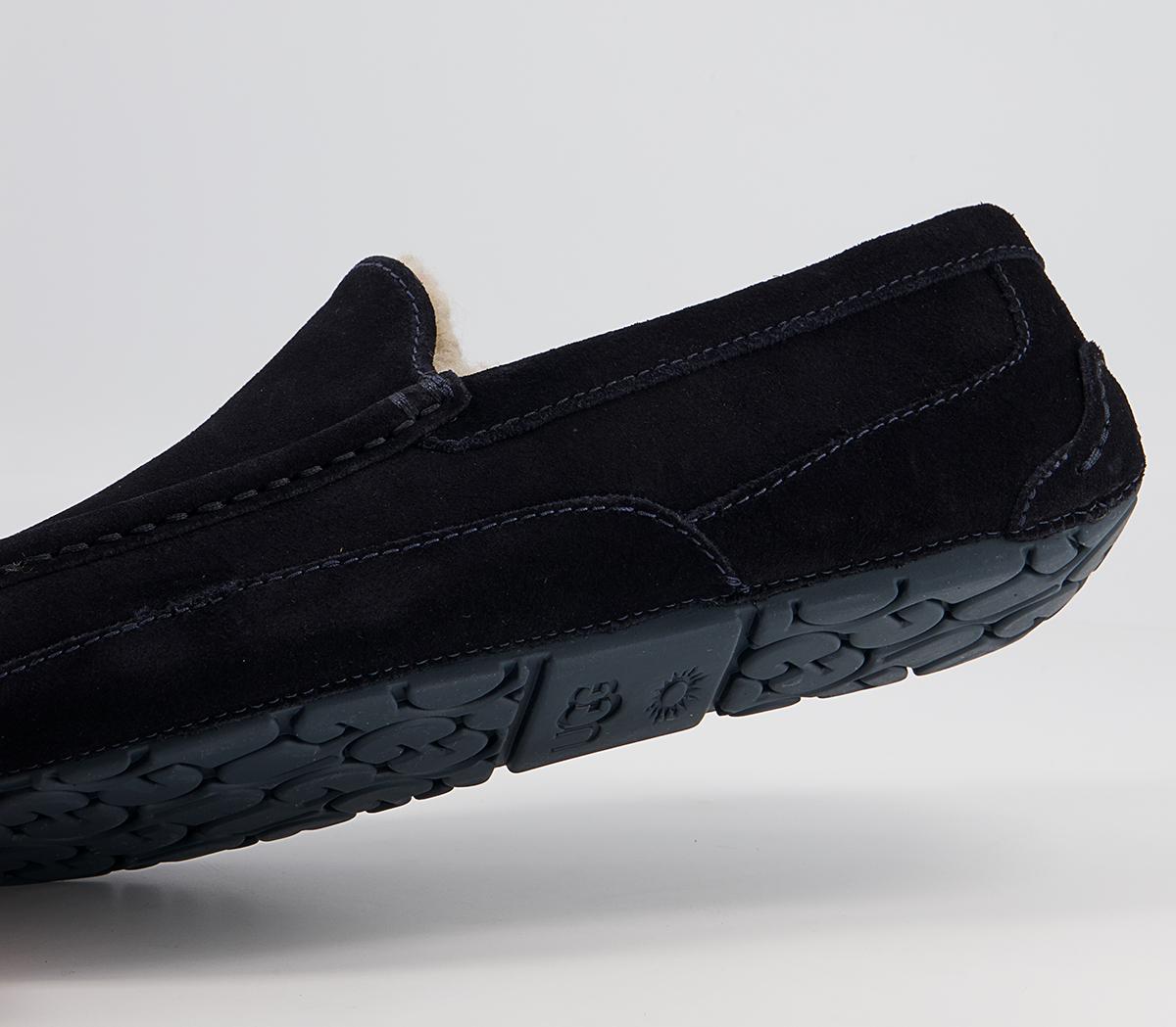 UGGAscot SlippersNavy Suede New