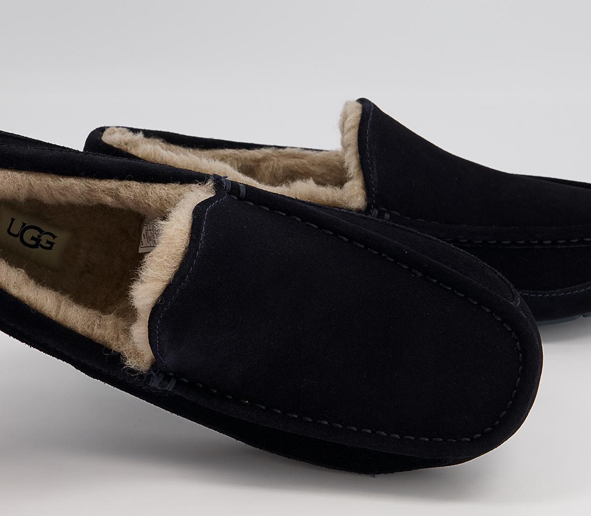 UGGAscot SlippersNavy Suede New