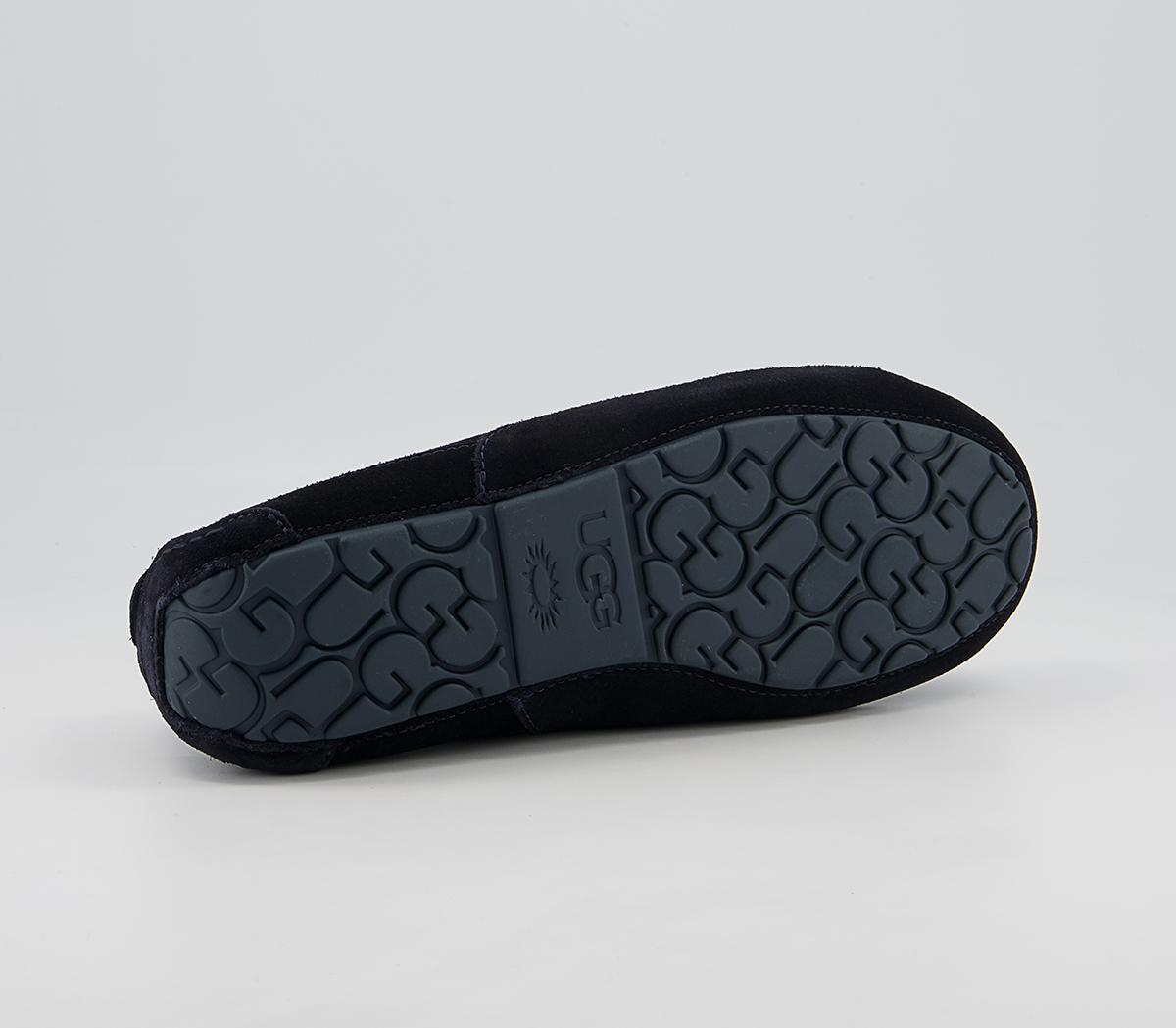 UGG Ascot Slippers UGG Ascot Slippers Navy Suede New