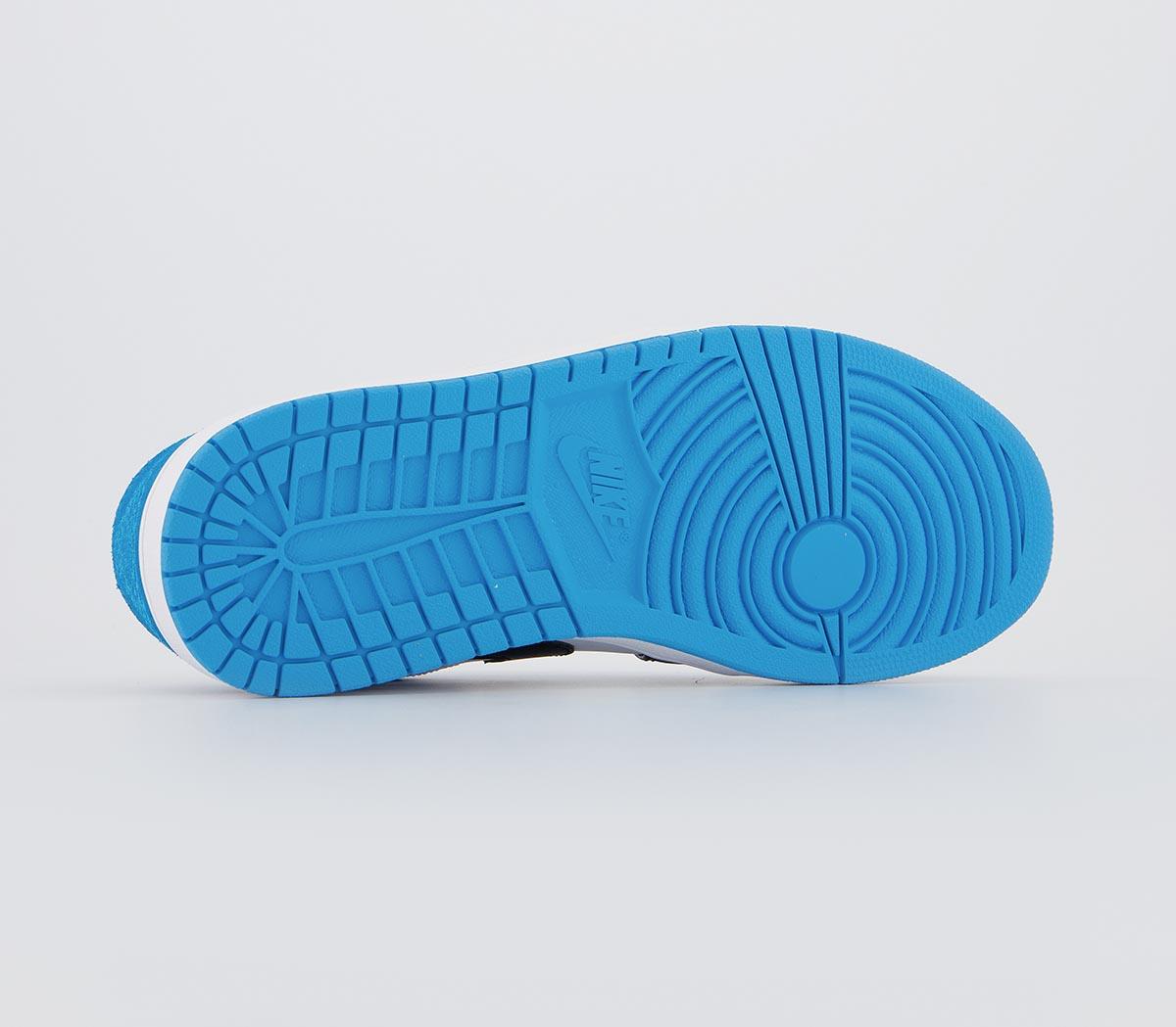 JordanAir Jordan 1 LowBlack Laser Blue White