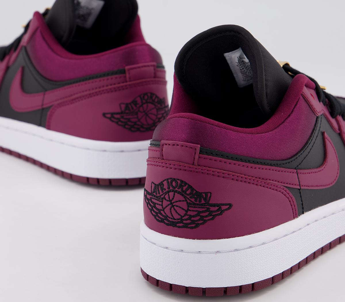 air jordan 1 low dark beetroot valor