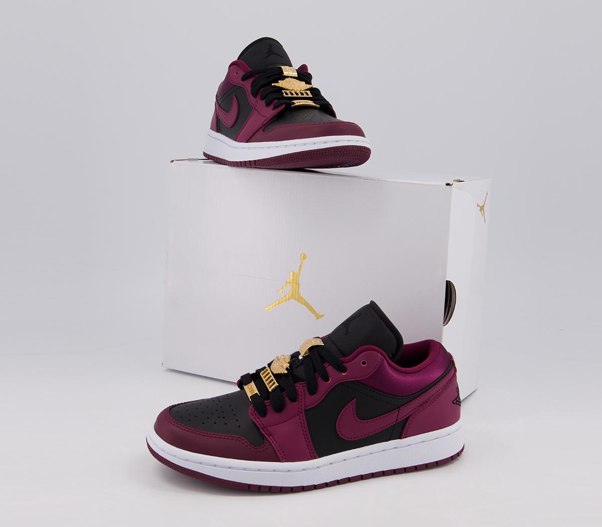 air jordan 1 low dark beetroot valor