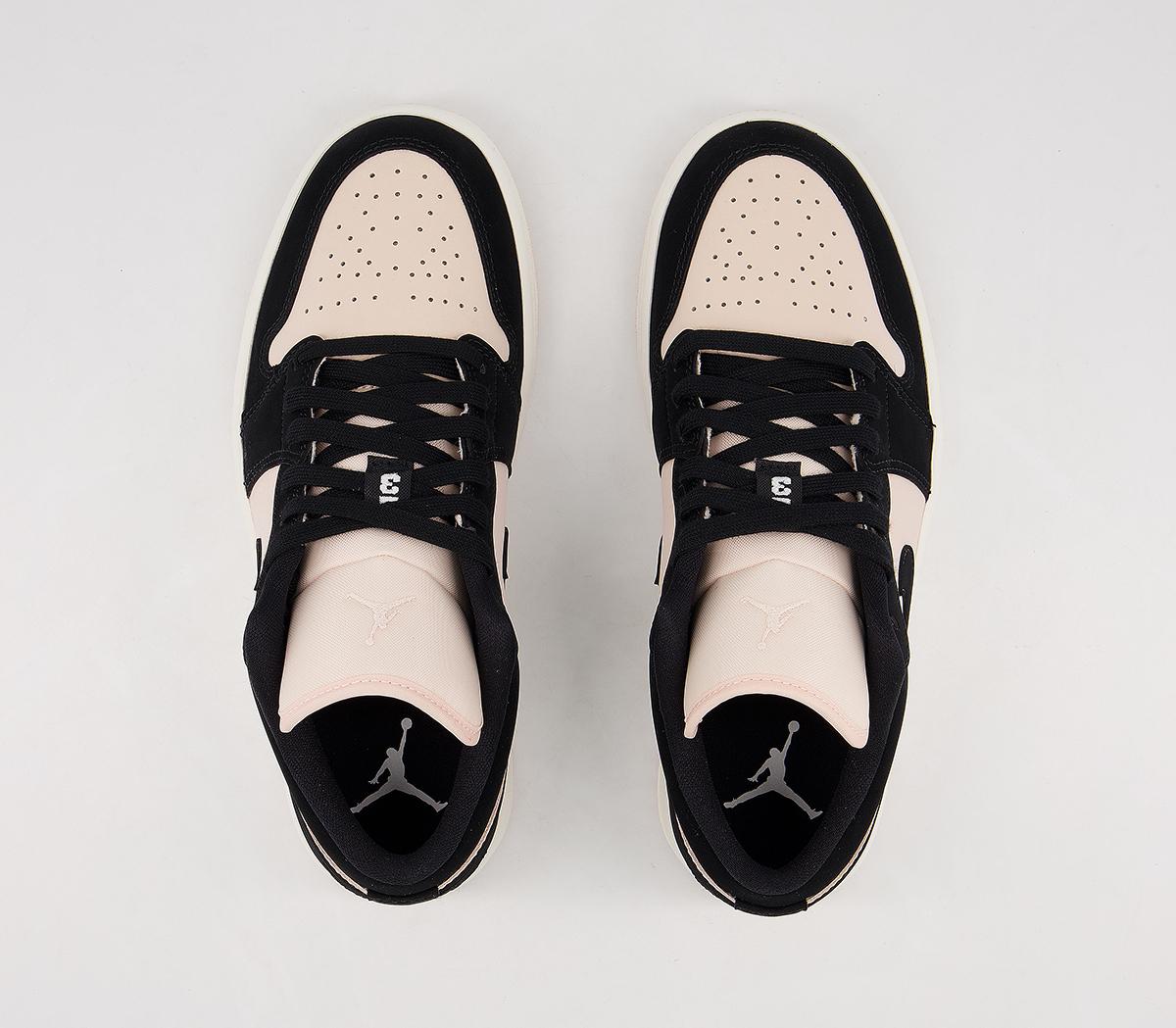 air jordan 1 guava ice sail black