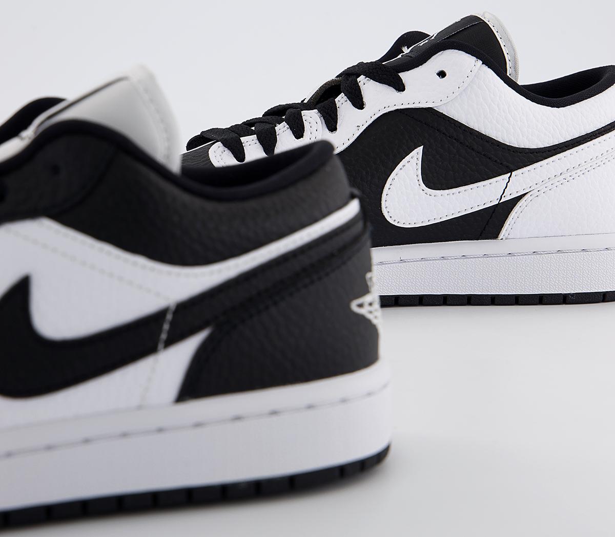 Jordan Air Jordan 1 Low Trainers Jordan Air Jordan 1 Low Trainers White Black White Split