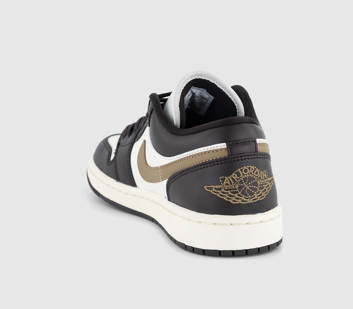 JordanAir Jordan 1 Low Trainers JordanAir Jordan 1 Low TrainersShadow Brown Brown Kelp Sail