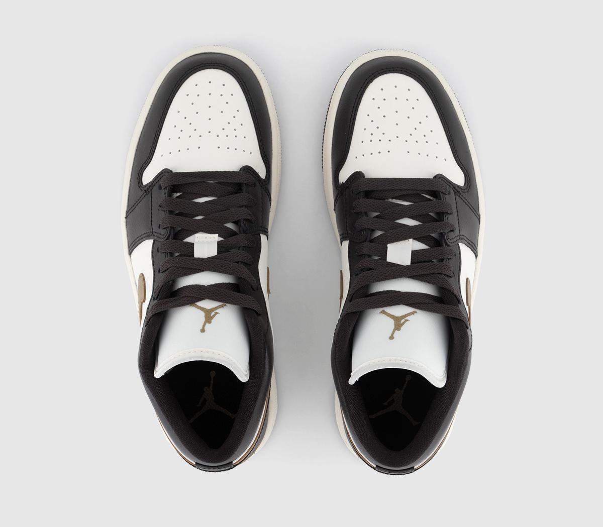 JordanAir Jordan 1 Low Trainers JordanAir Jordan 1 Low TrainersShadow Brown Brown Kelp Sail