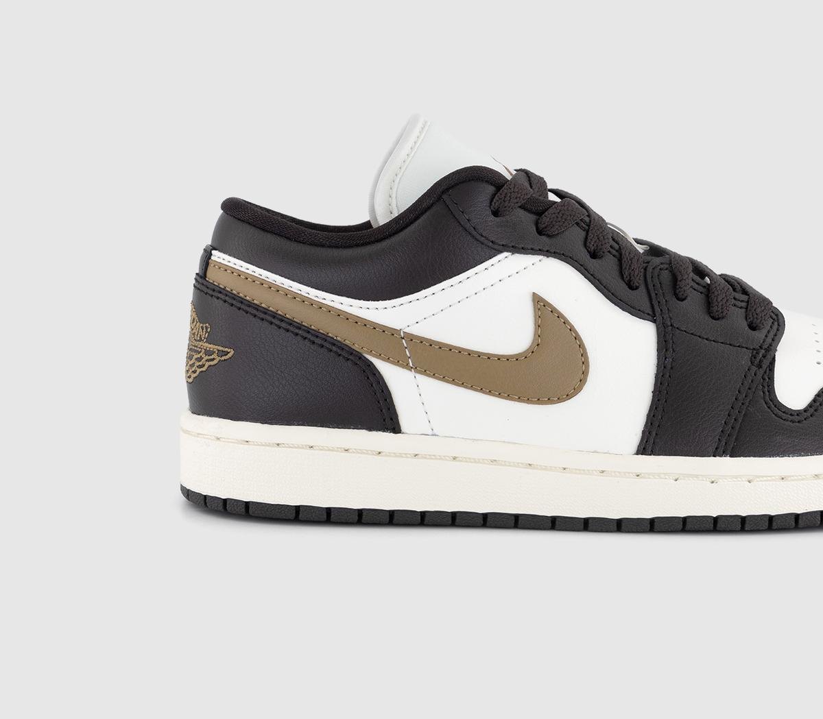 JordanAir Jordan 1 Low Trainers JordanAir Jordan 1 Low TrainersShadow Brown Brown Kelp Sail