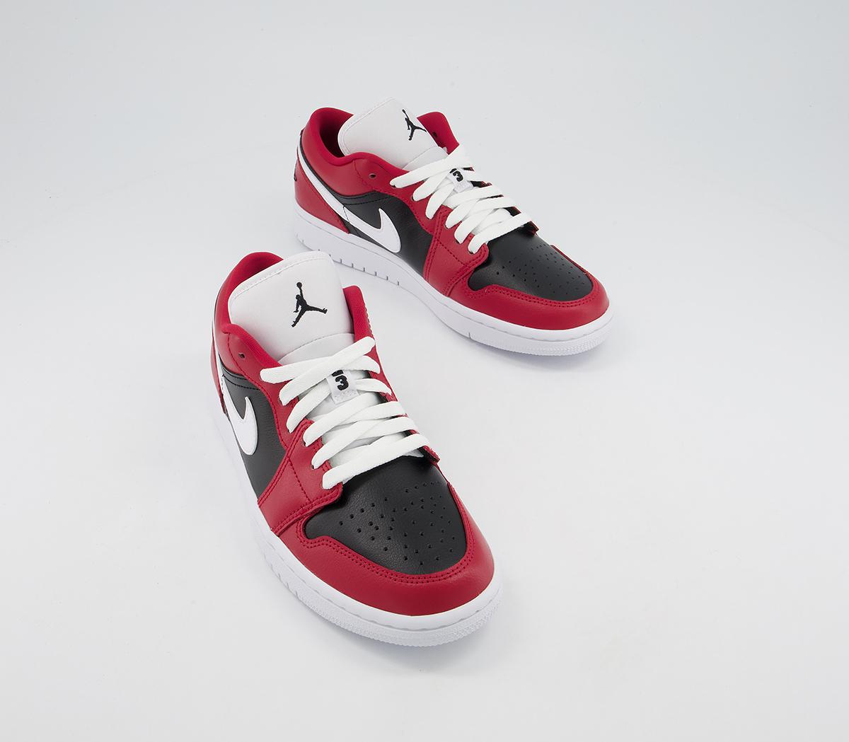 jordan air 1 low gym red