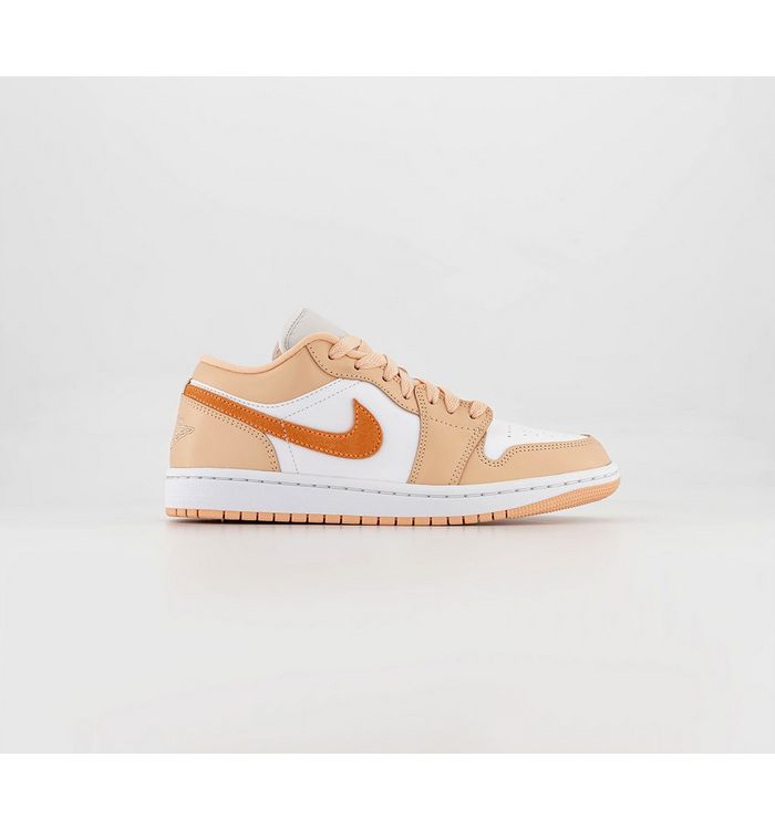 Jordan Air 1 Low Trainers Sunset Haze Bright Citrus White In Red