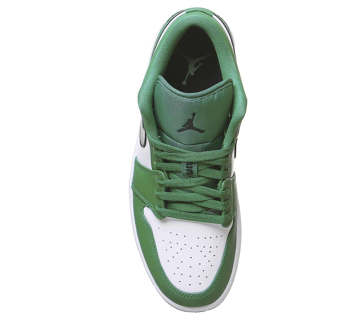Jordan Air Jordan Low Trainers Pine Green Black White Men's