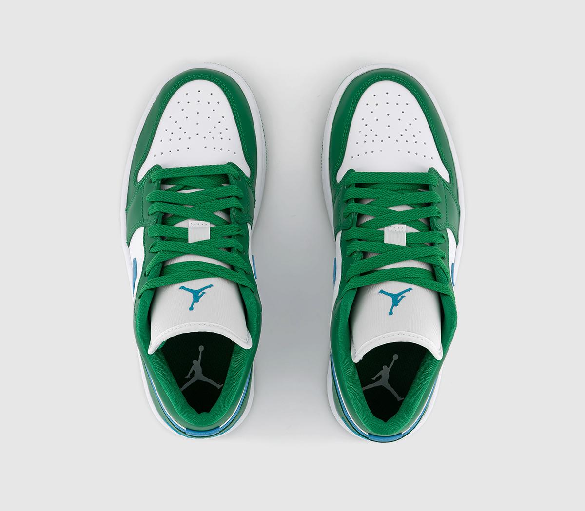 jordan 1s green white