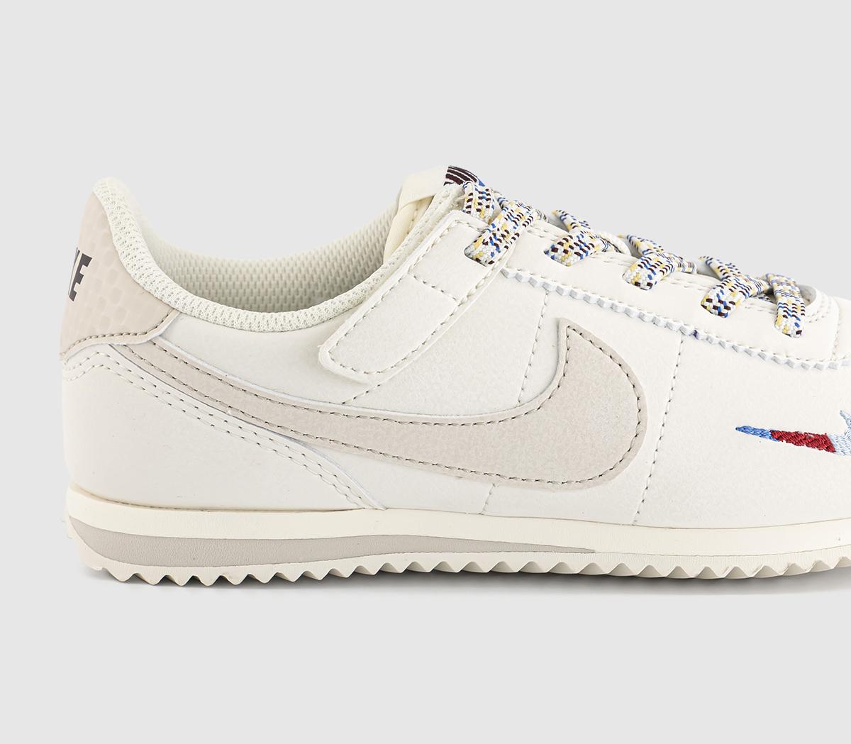 NikeNike Cortez PS Trainers NikeNike Cortez PS TrainersSoft Pearl Light Orewood Brown Comet Blue