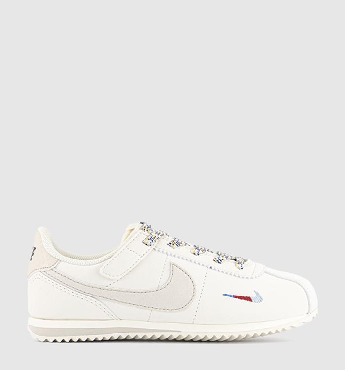 mens white nike cortez trainers