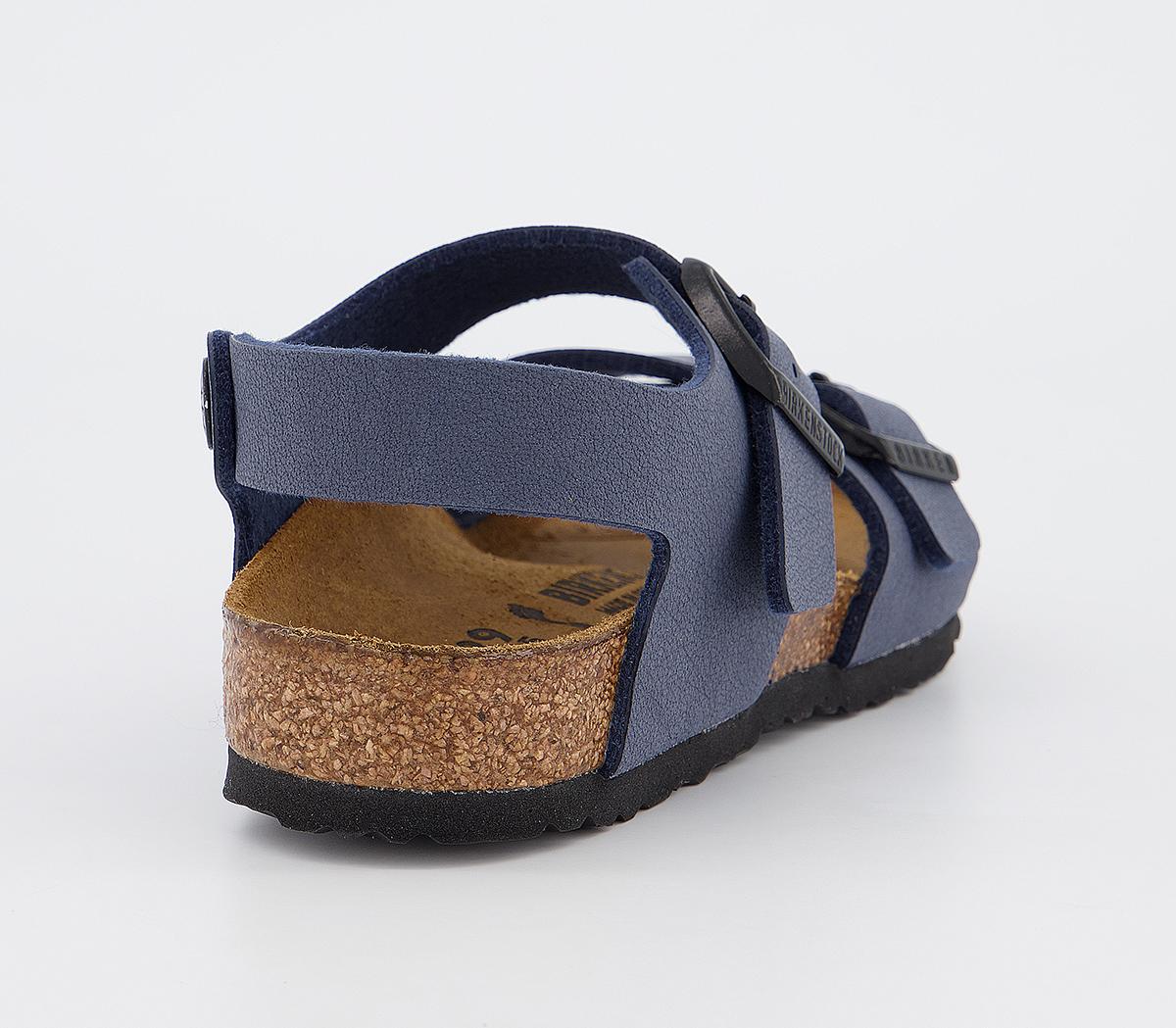 BIRKENSTOCKNew York Kids SandalsNubuck Navy