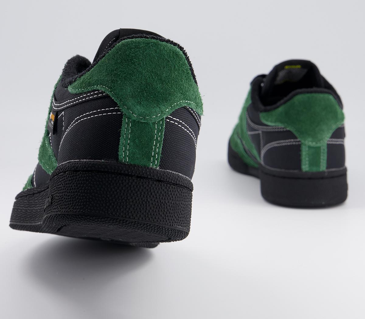 ReebokClub C 85 TrainersPleasures Black Pine Green Black