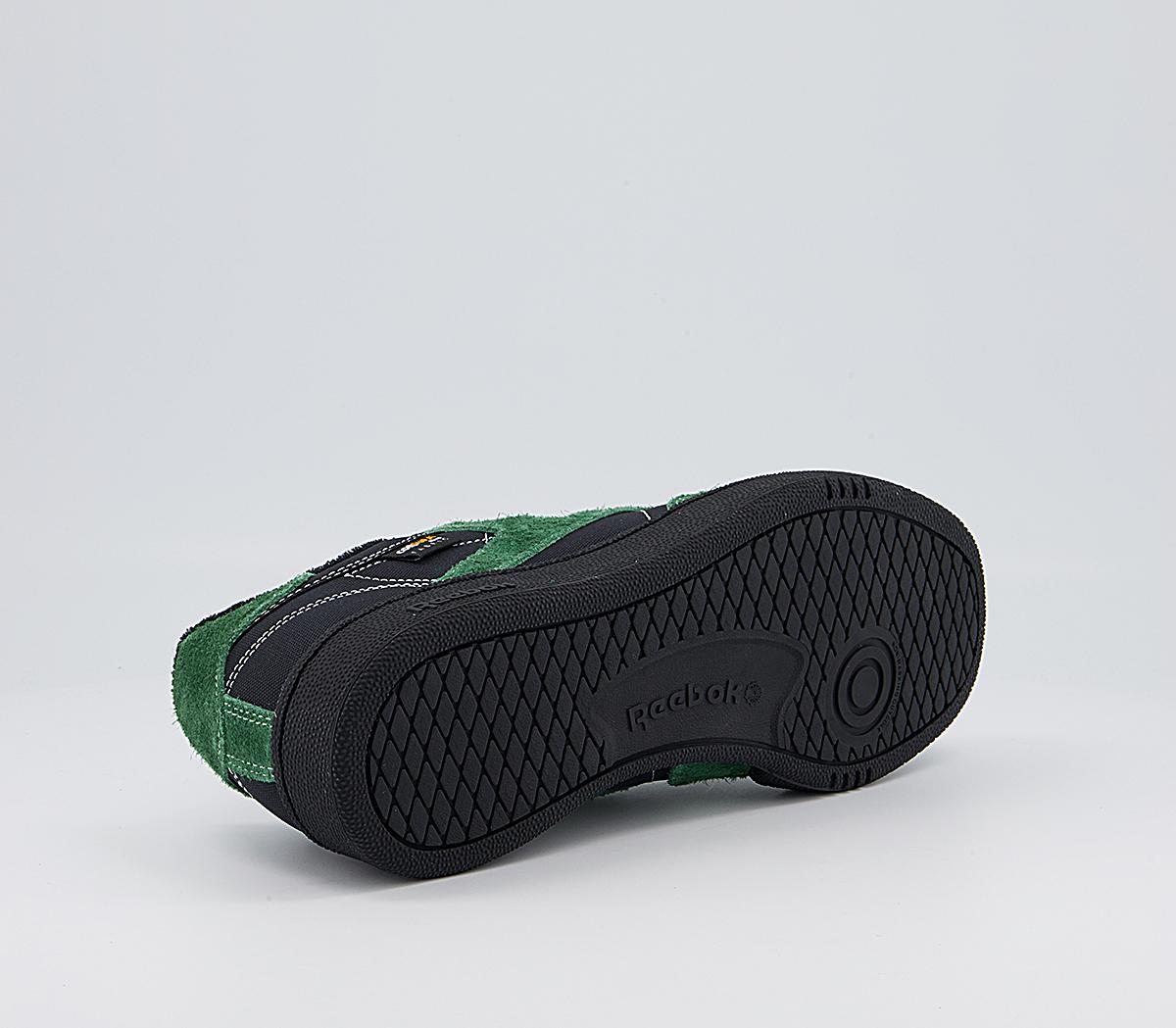 ReebokClub C 85 TrainersPleasures Black Pine Green Black