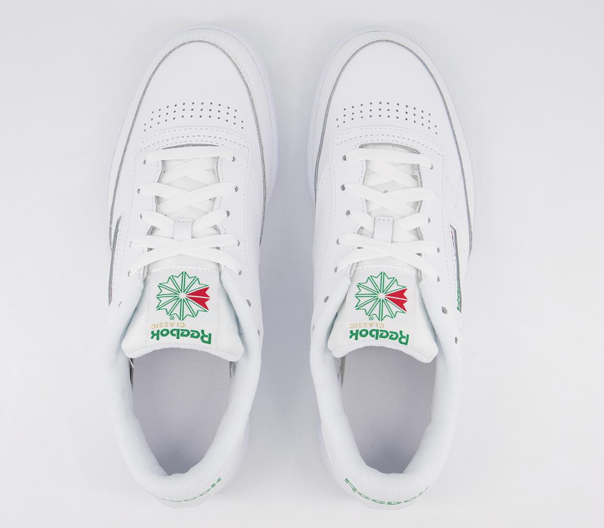 ReebokClub C 85 Trainers ReebokClub C 85 TrainersWhite Green