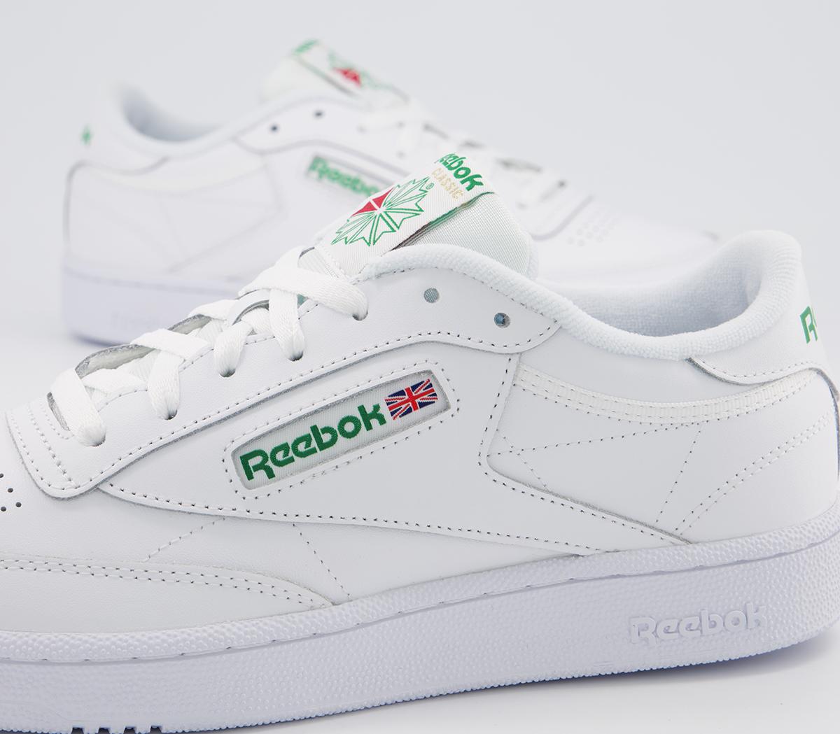 ReebokClub C 85 Trainers ReebokClub C 85 TrainersWhite Green