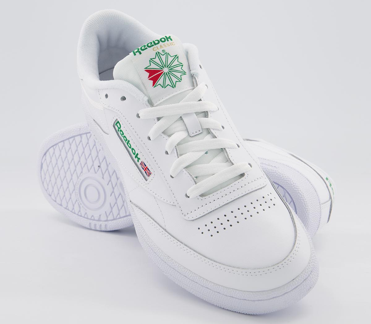 ReebokClub C 85 Trainers ReebokClub C 85 TrainersWhite Green