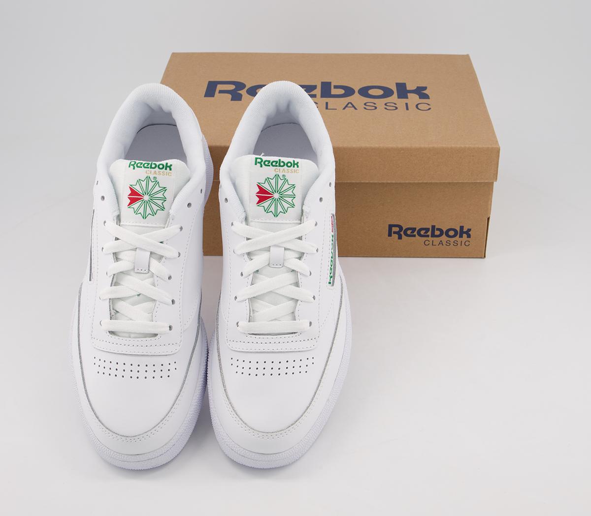 ReebokClub C 85 Trainers ReebokClub C 85 TrainersWhite Green