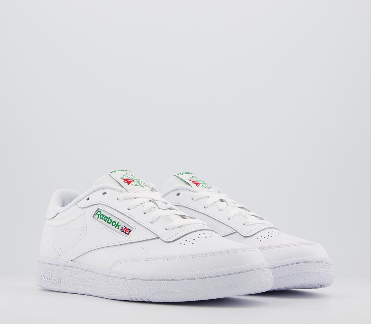 ReebokClub C 85 TrainersWhite Green