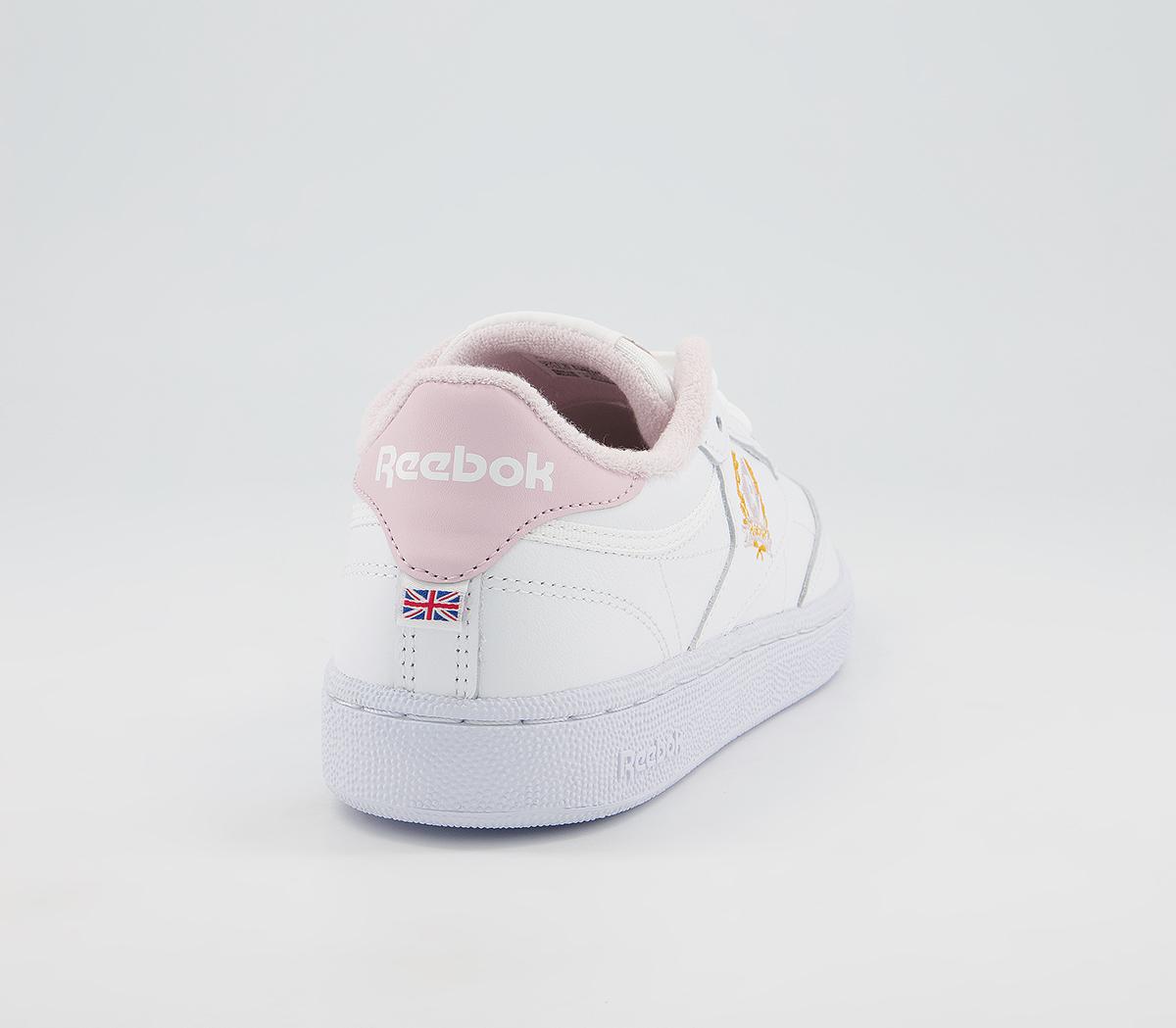 Reebok Club C 85 Trainers Reebok Club C 85 Trainers White Frost Berry