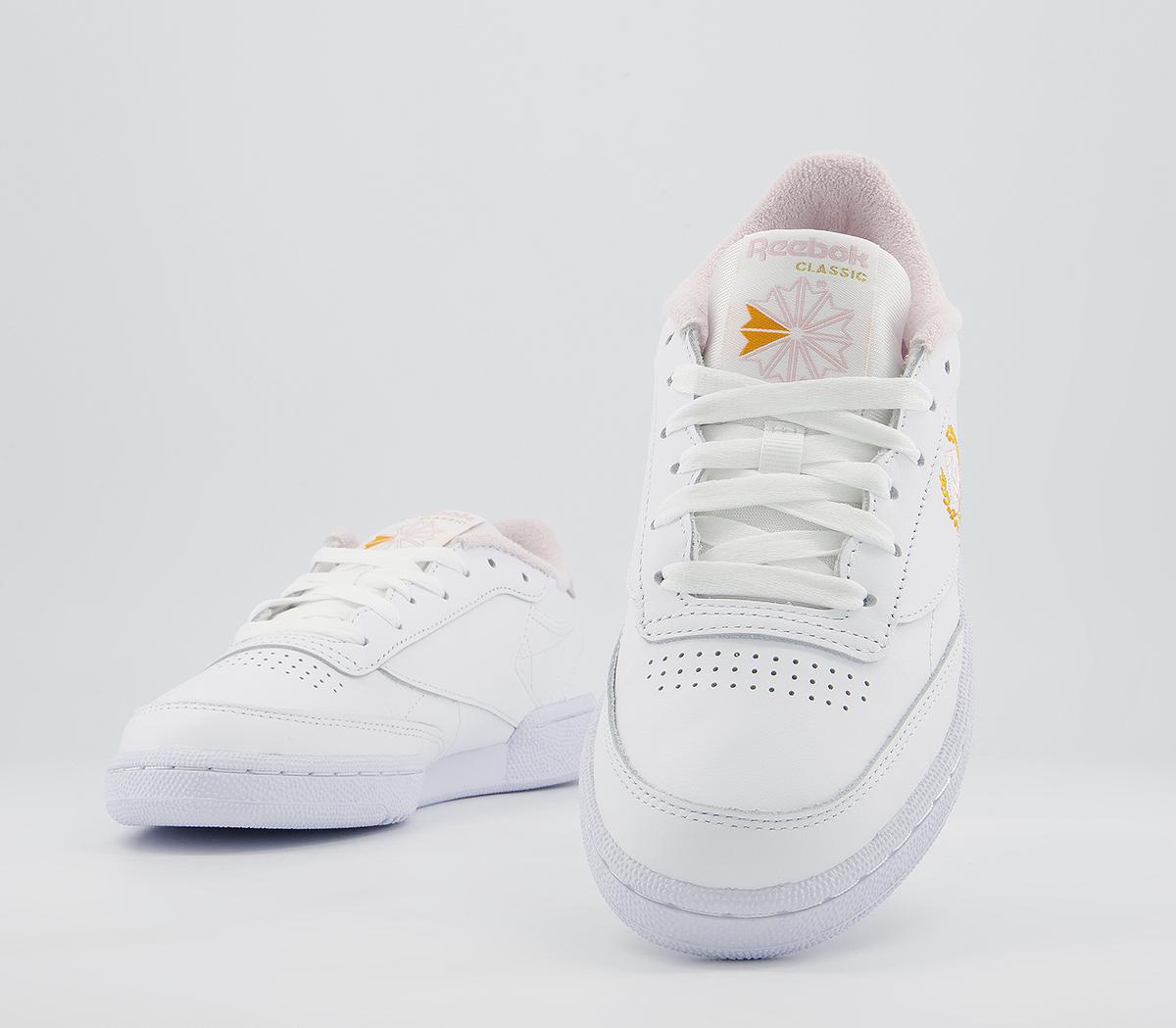 Reebok Club C 85 Trainers Reebok Club C 85 Trainers White Frost Berry