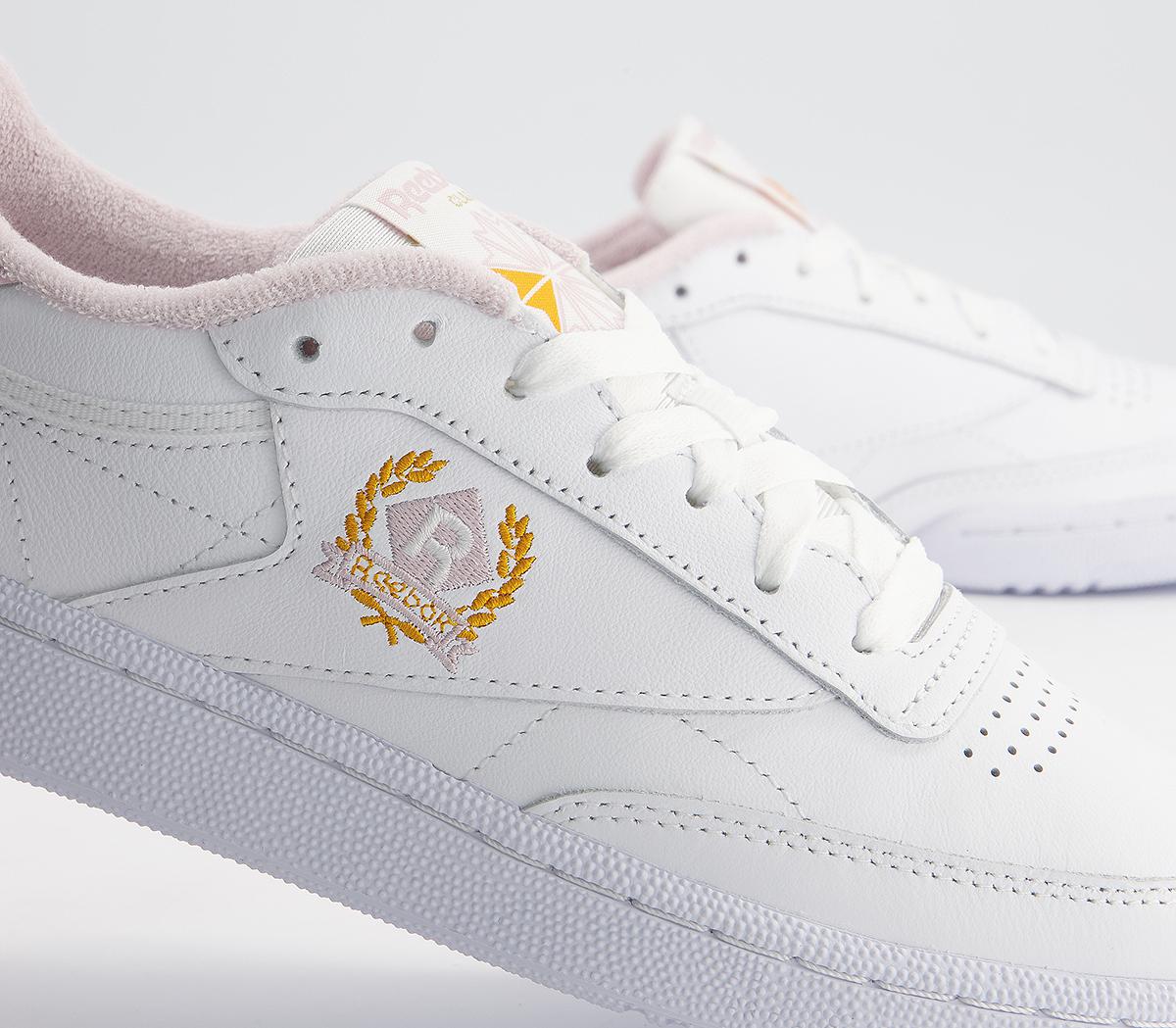 Reebok Club C 85 Trainers Reebok Club C 85 Trainers White Frost Berry