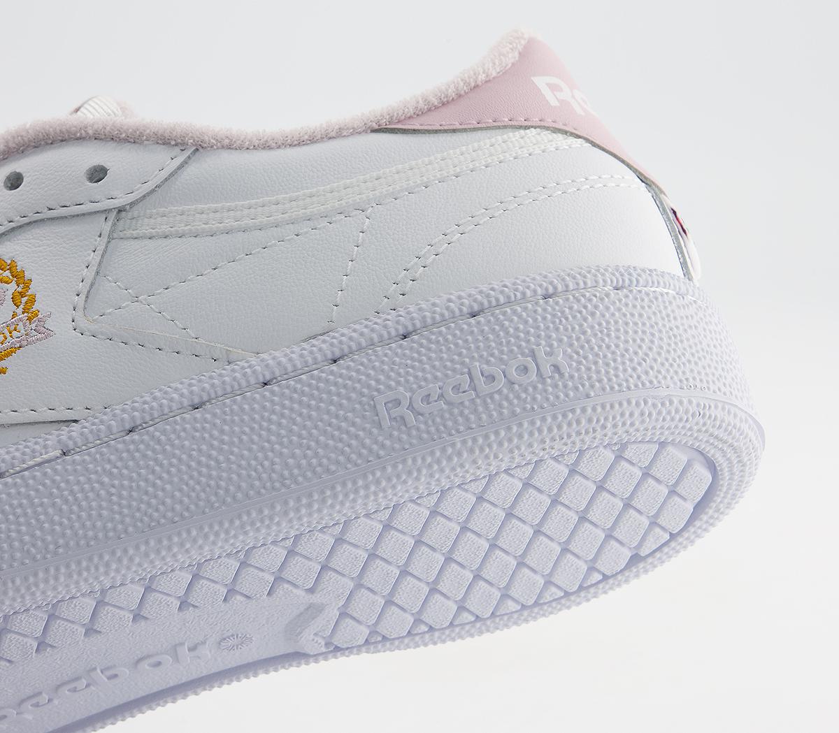 Reebok Club C 85 Trainers Reebok Club C 85 Trainers White Frost Berry