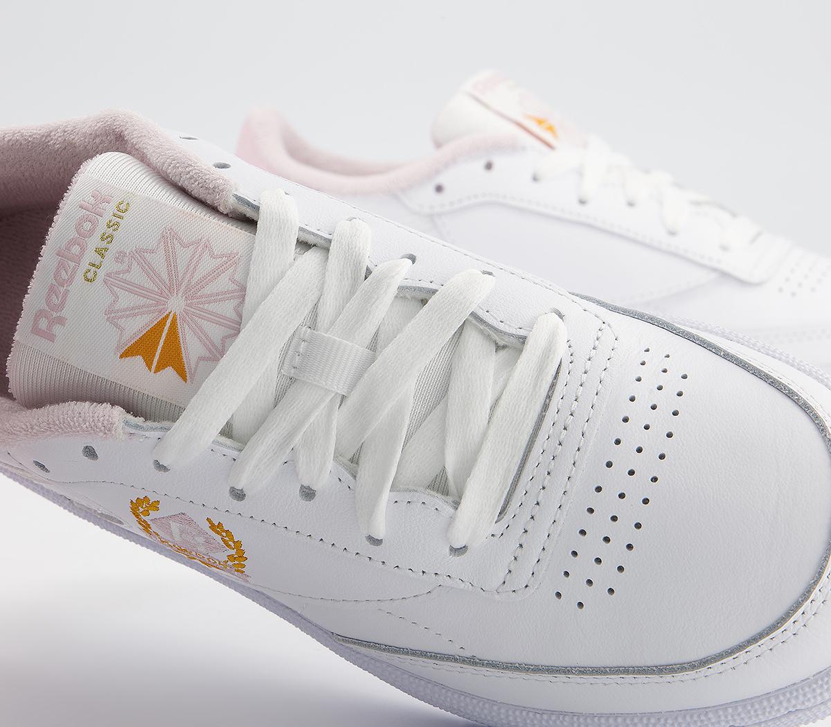 Reebok Club C 85 Trainers Reebok Club C 85 Trainers White Frost Berry