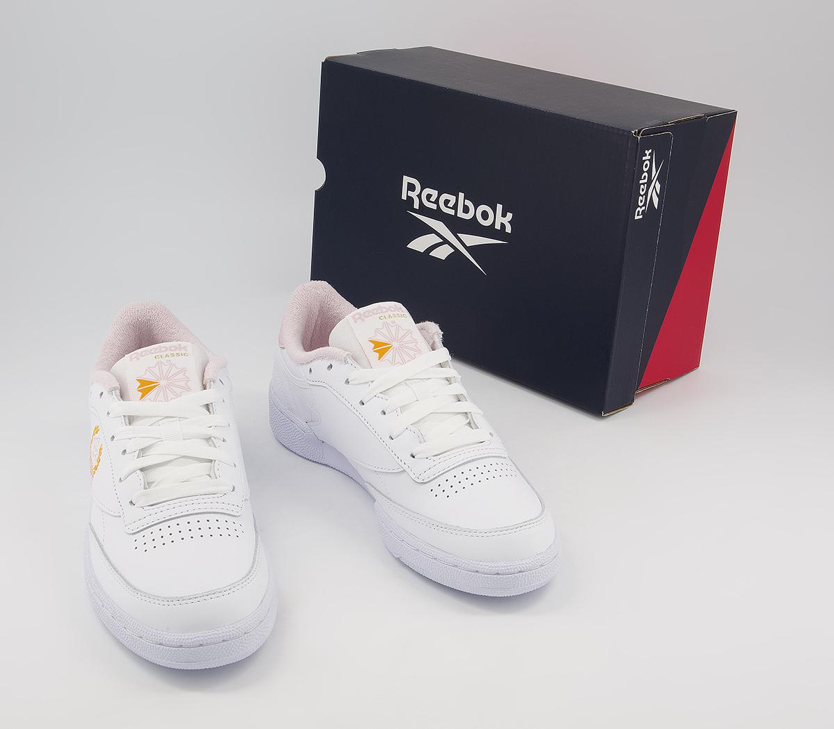 Reebok Club C 85 Trainers Reebok Club C 85 Trainers White Frost Berry