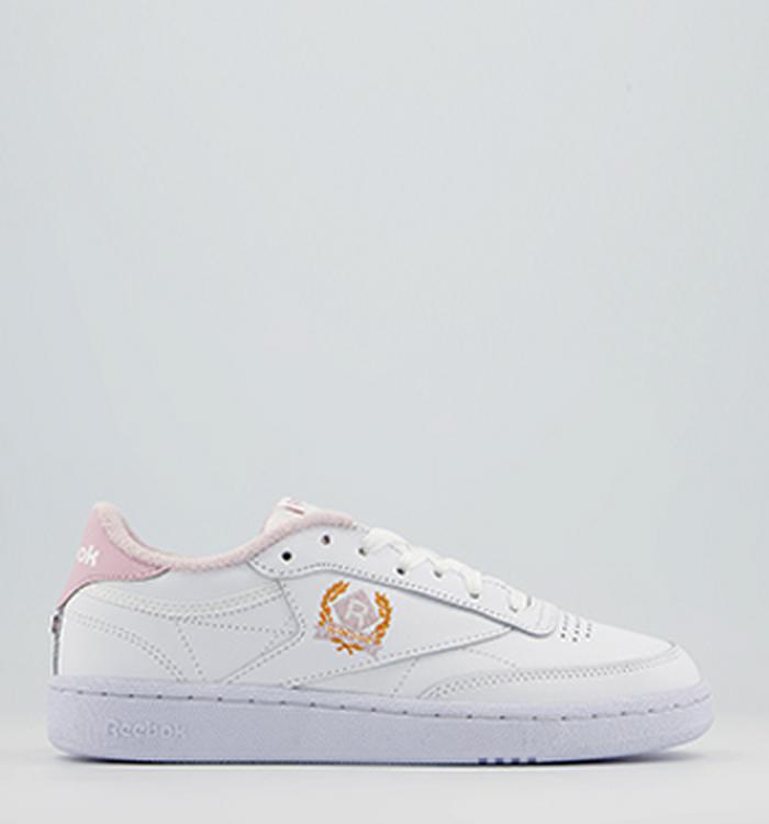 Reebok Club C 85 Trainers White Frost Berry