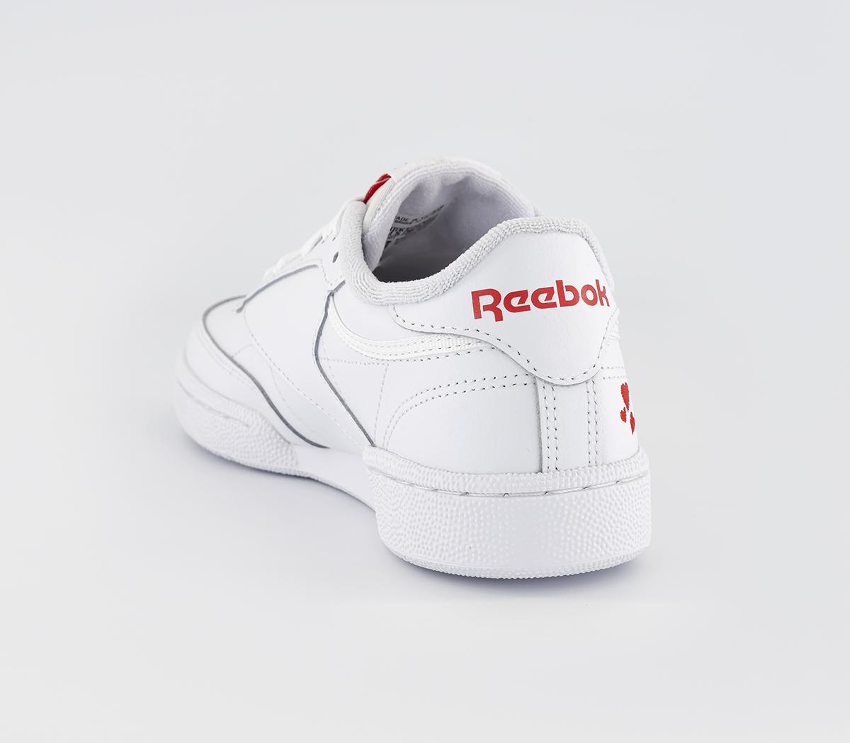 ReebokClub C 85 Trainers White Vector Red White