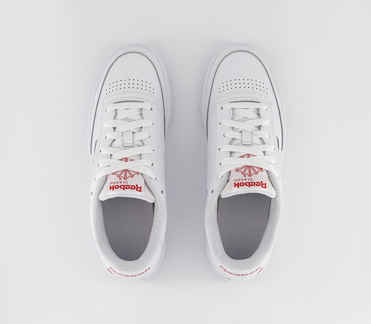 ReebokClub C 85 Trainers White Vector Red White