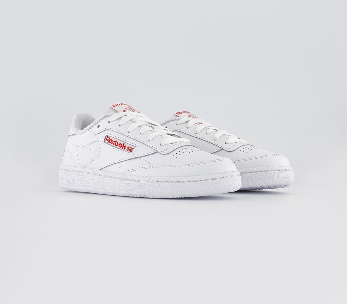 ReebokClub C 85 Trainers White Vector Red White