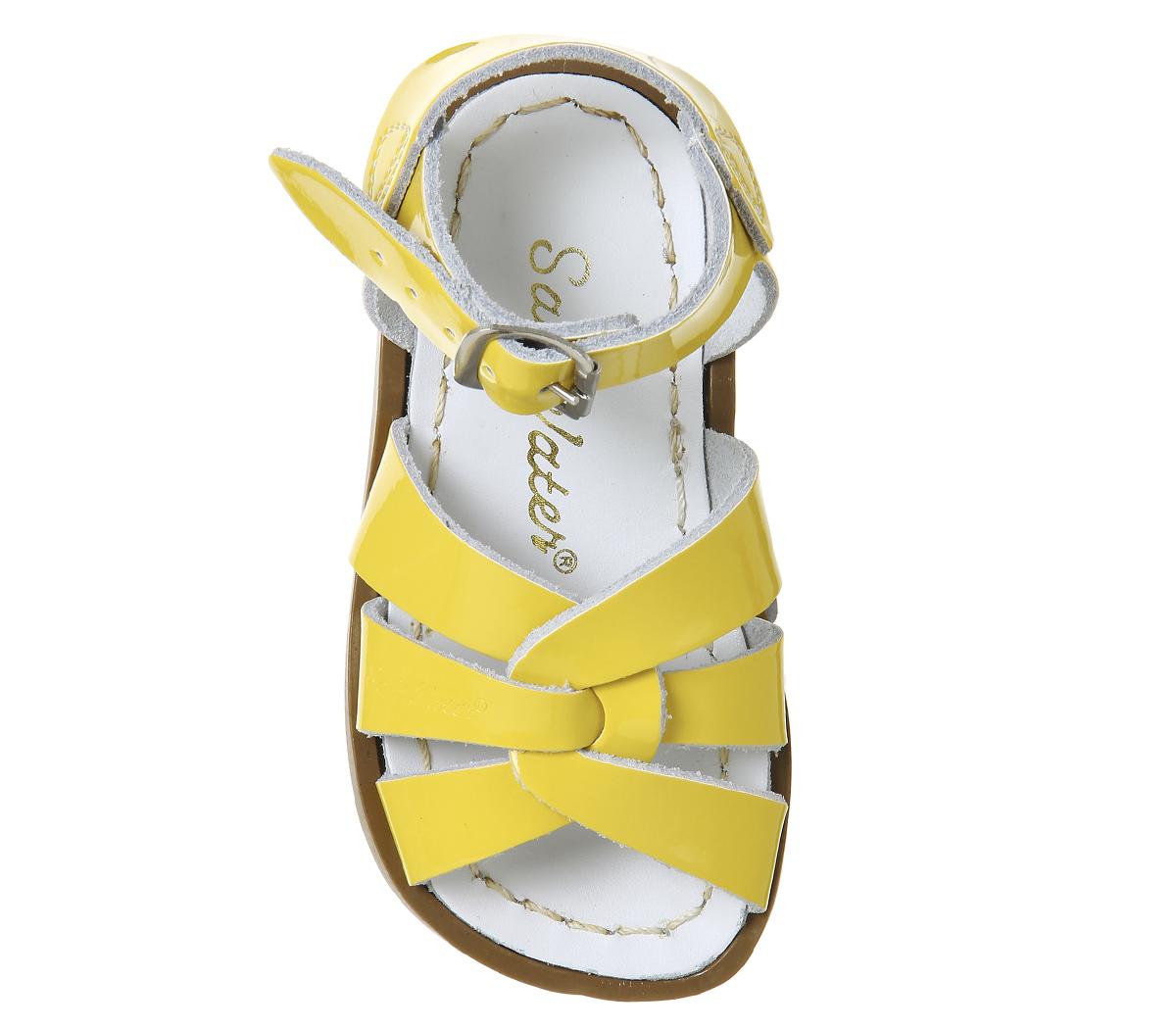Salt-Water Original Infant Sandals Salt-Water Original Infant Sandals Yellow Patent